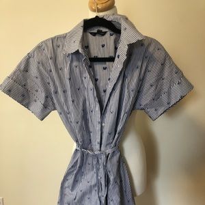 Brooks Brothers Pinstripe Dress